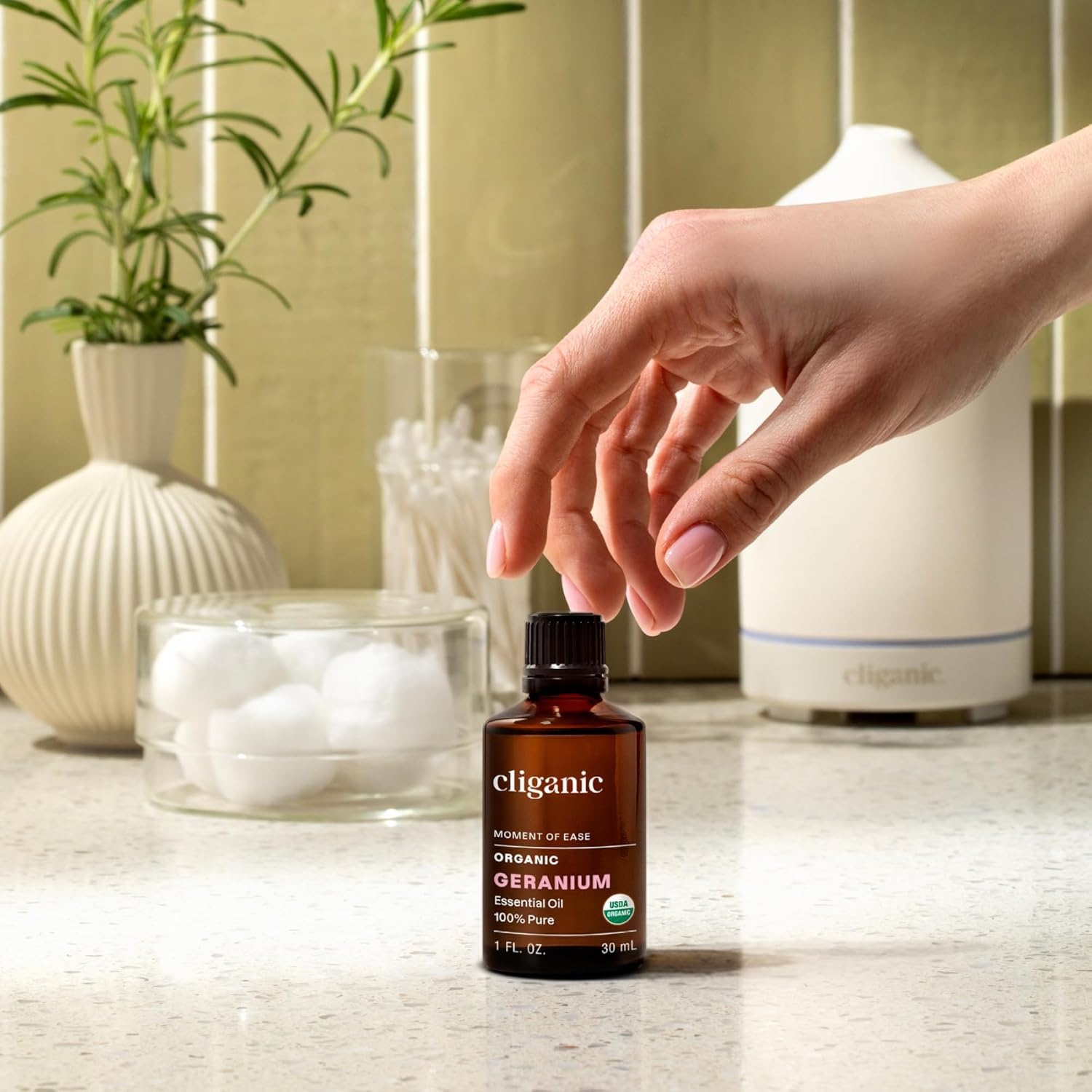 image:imageCliganic May Chang Essential Oil 100 Pure Natural for Aromatherapy NonGMO Verified1 Fl Oz Pack of 1