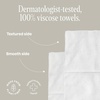 Cliganic Clean Face Towels XL, Multi-Pack (300 Count), Disposable, Ultra-Absorbent, Hypoallergenic & Soft – Makeup Remover Dry Wipes, Pamper Your Face, Hygienic Towelettes, for All Skin Types(50 Count (Pack of 1))