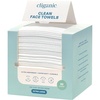 Cliganic Clean Face Towels XL, Multi-Pack (300 Count), Disposable, Ultra-Absorbent, Hypoallergenic & Soft – Makeup Remover Dry Wipes, Pamper Your Face, Hygienic Towelettes, for All Skin Types(50 Count (Pack of 1))