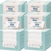 Cliganic Clean Face Towels XL, Multi-Pack (300 Count), Disposable, Ultra-Absorbent, Hypoallergenic & Soft – Makeup Remover Dry Wipes, Pamper Your Face, Hygienic Towelettes, for All Skin Types(50 Count (Pack of 6))