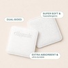 Cliganic Premium Cotton Rounds for Face (Bulk 1200 Count) Makeup Remover Pads, Hypoallergenic, Lint-Free | 100% Pure Cotton(50 Count (Pack of 2))