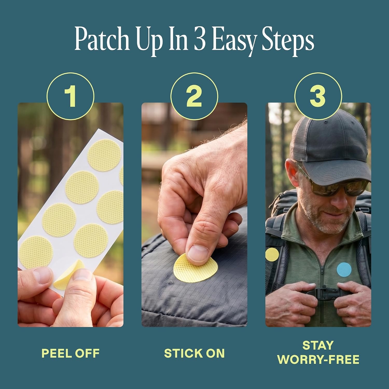 image:imageCliganic Mosquito Repellent Stickers for Kids amp Adults Bug Patches 80 Pk90 Count Pack of 1