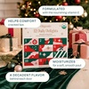 Cliganic Organic Lip Balm Set, 12 Daily Delights – Advent Calendar(Holiday Set)