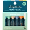 Cliganic Organic Lip Balm Set, 12 Daily Delights – Advent Calendar(Rainforest Fresh)