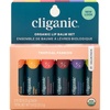 Cliganic Organic Lip Balm Set, 12 Daily Delights – Advent Calendar(Tropical Passion)